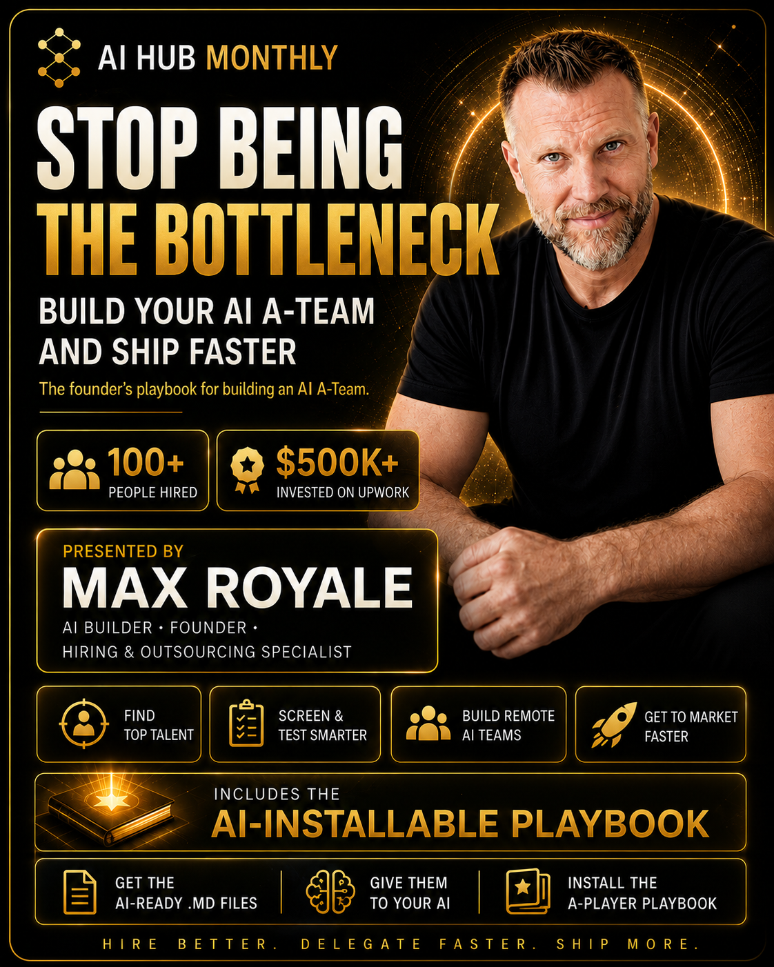 MAX ROYALE — STOP BEING THE BOTTLENECK